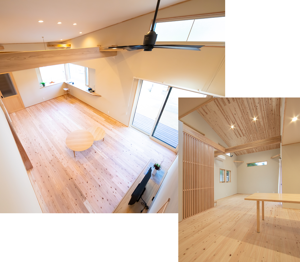 確かな建築技術と自然素材へのこだわり