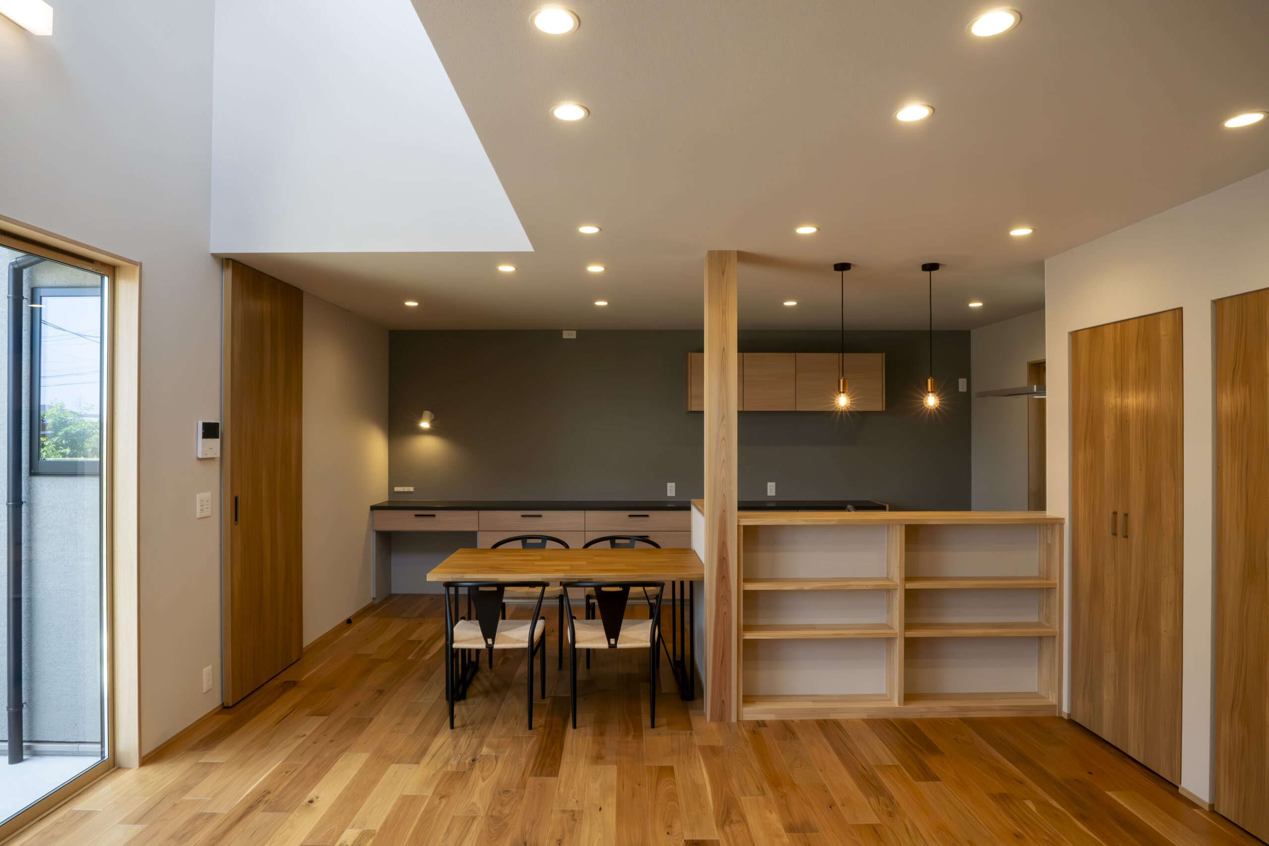 アウトドアリビングのある家